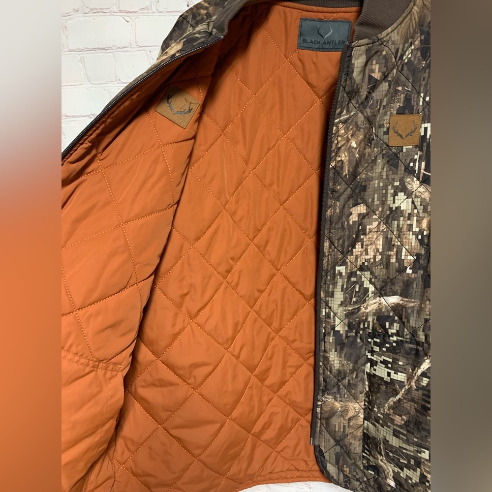 Black Antler Reversible Camouflage Orange Jacket Size XL - Picture 6 of 7